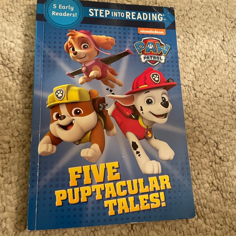 PAW PATROL Five Puptacular Tales! BOOK
